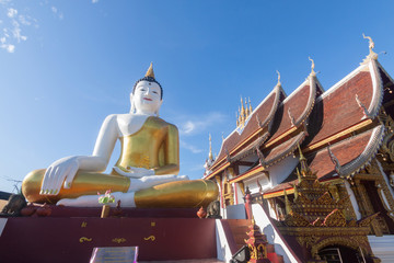 Wat rajamontean temple is  beautiful temple in Chiangmai , Thailand