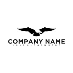 Eagle, falcon, bird logo design, Modern Template, Icon Vector