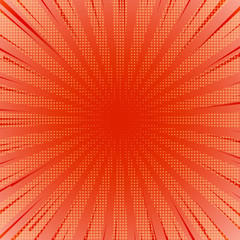 Abstract halftone orange background, vector