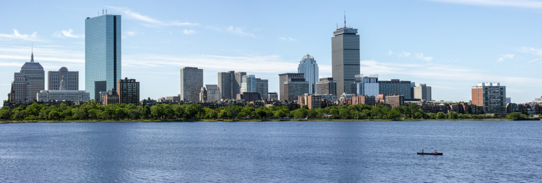 Panorama der Stadt Boston