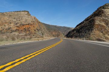 road in the mountains