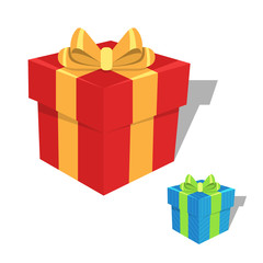 Vector Illustration of Gift Boxes