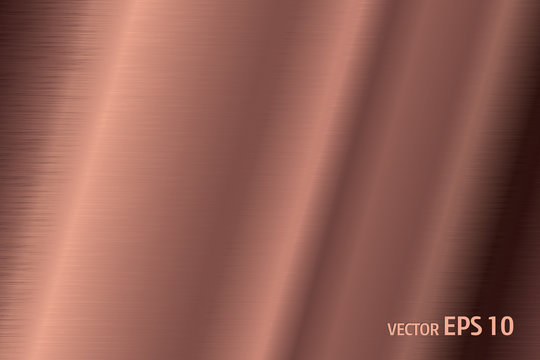 Copper texture background vector
