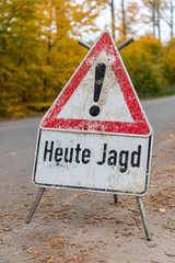 Achtung Treibjagd