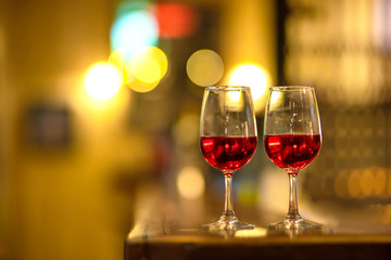 red wine glass