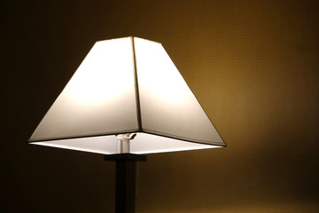 lamp in hotel