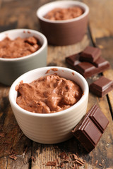 delicious chocolate mousse