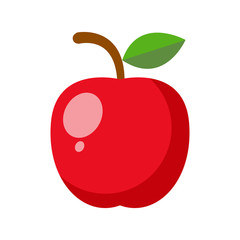 Red apple Fruit Illustration background