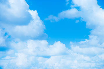 blue sky background with clouds