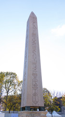 Obelisk at hippodrome in Istanbul - Turkey