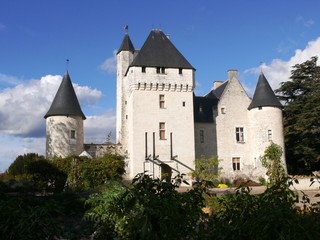 Fototapeta na wymiar Chateau du Rivau près de Chinon en Indre et Loire. France