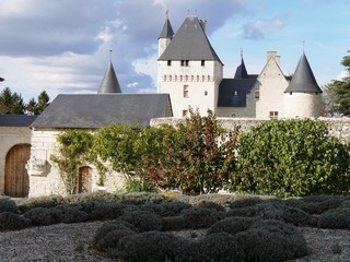 Chateau du Rivau près de Chinon en Indre et Loire. France
