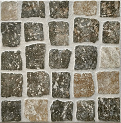Exterior paving tile as background