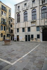 Fototapeta na wymiar Venedig: Levantinische Synagoge im Jüdischen Ghetto (Cannaregio)