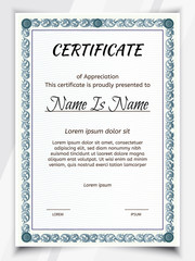 Certificate Potrait and Landscape. Template diploma border.
Award background Gift voucher.
