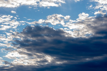 Obraz premium winter sky