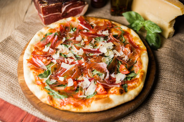 hot fresh pizza