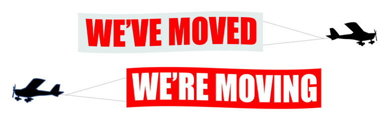 We have moved / we are moving, 