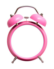 Clock without a dial on a white isolated background for use in creative design projects_