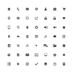 Web icons set. Vector illustration