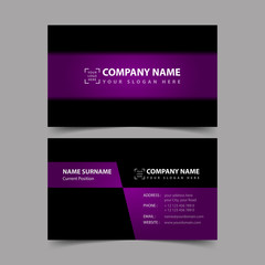 Business Card Design Template.