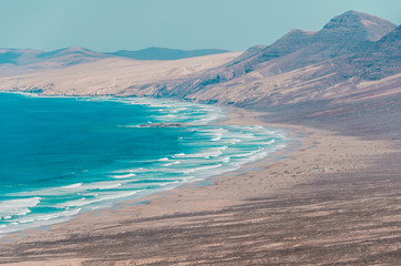ocean landscape. Fuertventura