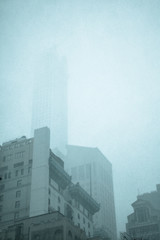 New York in a Snowstorm