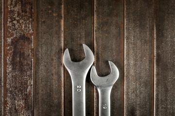 Old mechanic keys 20-19. The concept of a new year 2019