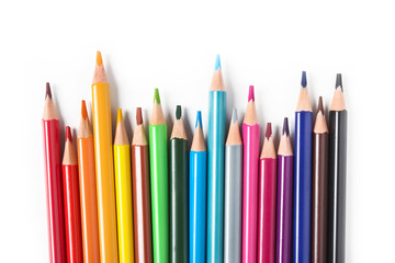 Multicolored pencils