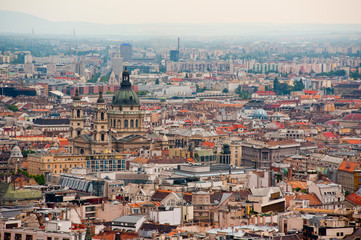 Naklejka premium Budapest view