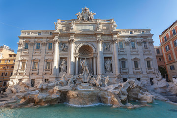 Fototapeta na wymiar Fontana di Tevi in Rome, Italy