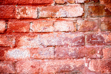 old red brick wall