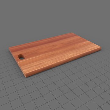 Wooden cutting board 2