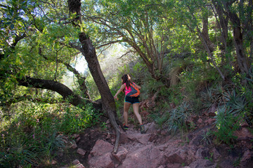 Obraz premium Escalada y viaje por Cerro Uritorco, Capilla del Monte, Cordoba, Argentina