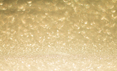 Blurred of Silver foil effect make many bokeh for abstract background