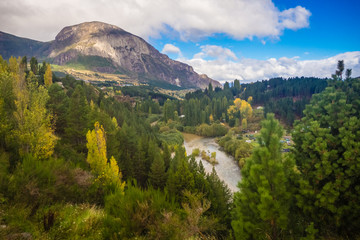 Fototapeta na wymiar Landscape near Coyhaique, Aisen Region, South Road (Carretera Austral), Patagonia, Chile
