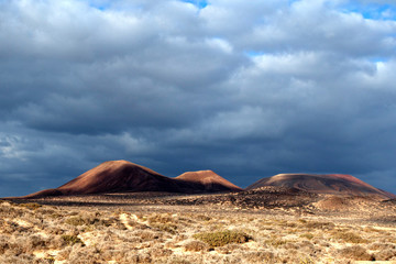Fototapeta na wymiar La Graciosa island, Canary islands