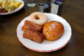 Delicious brunch buffet