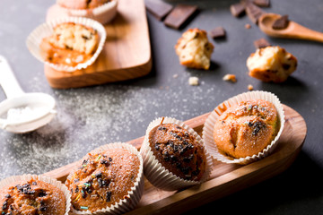 Delicious homemade muffins.