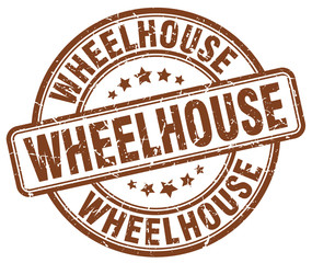 wheelhouse brown grunge stamp © Aquir