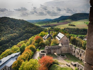Burg Lichtenberg bei Kusel in Rheinland-Pfalz – märchenhafte Ansichten – farbintensiv - HDR
