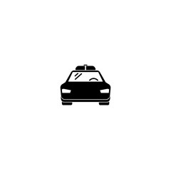 Obraz na płótnie Canvas Police car icon. vector symbol isolated on white