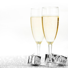 Champagne and gifts