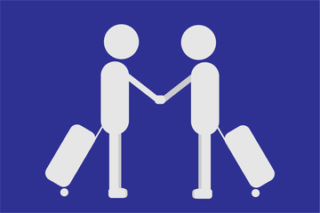 business people shaking hands