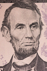 Lincoln on the $5 Bill