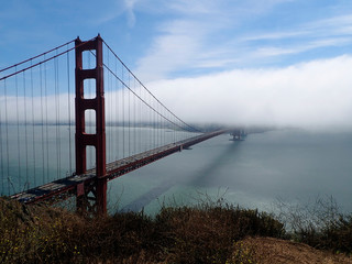 The Golden Gate Bridge (Foggy)