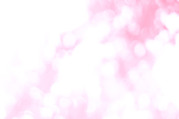 Fototapeta na wymiar Blurred light pink gradient bokeh abstract background