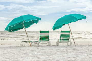 Chairs on the beach