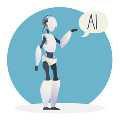 Artificial intelligence concept