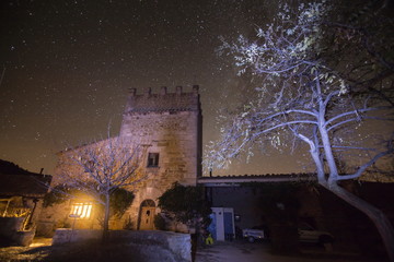 Stars in Maestrazgo county Teruel Aragon Spain 